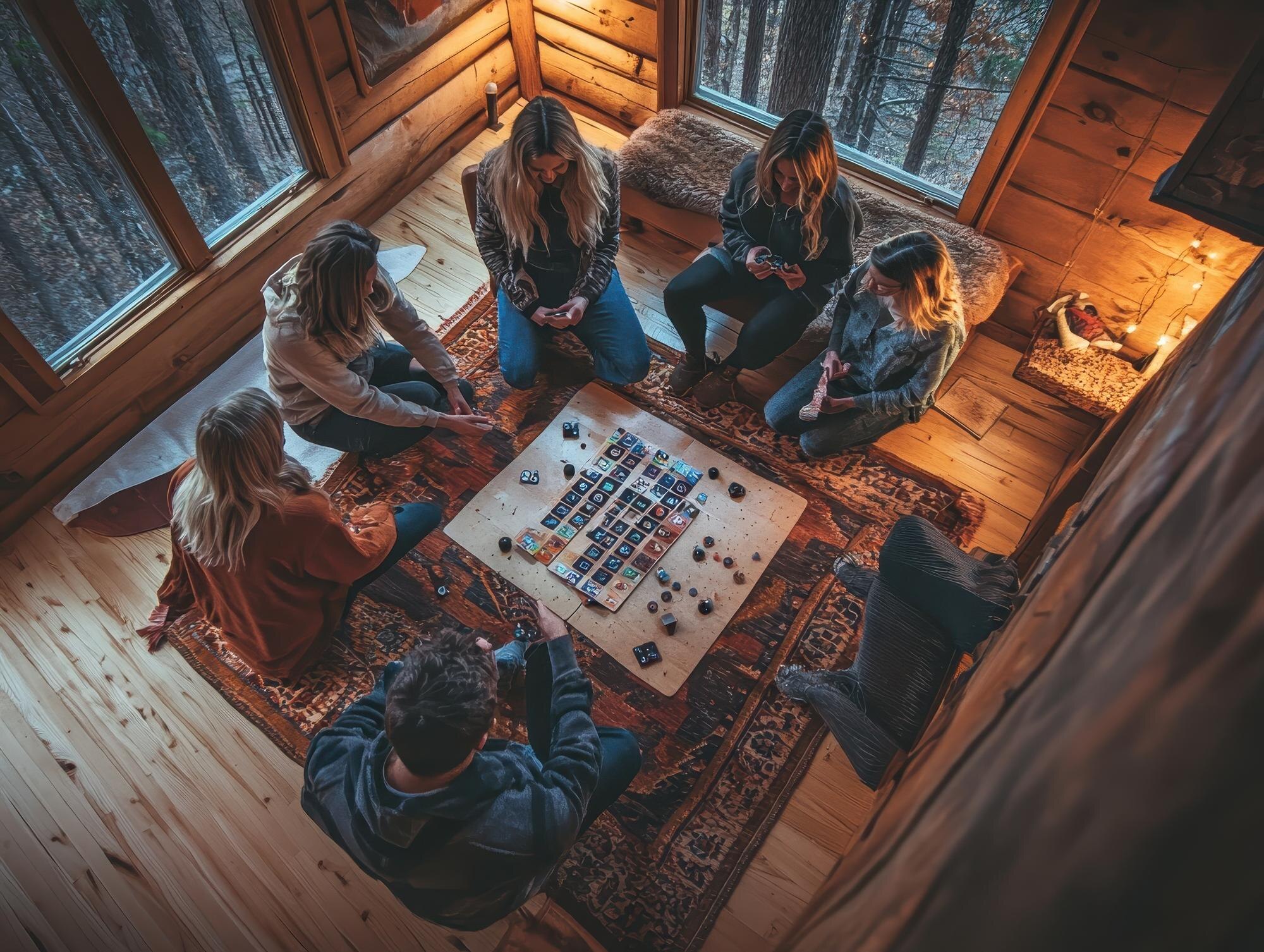 Tim BoardluMeulti sedang bermain board game